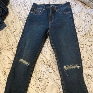 Straight leg jeans